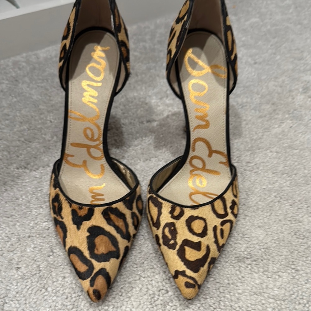 Sam Edelman Animal Print Heels